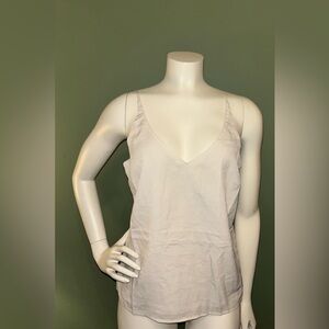 Banana Republic Cream Sleeveless Top